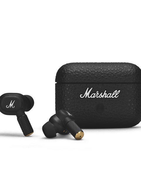 Motif II ANC - True Wireless Active Noise Cancelling Bluetooth Headphones, Earbuds, 30 Hours Playtime – Black