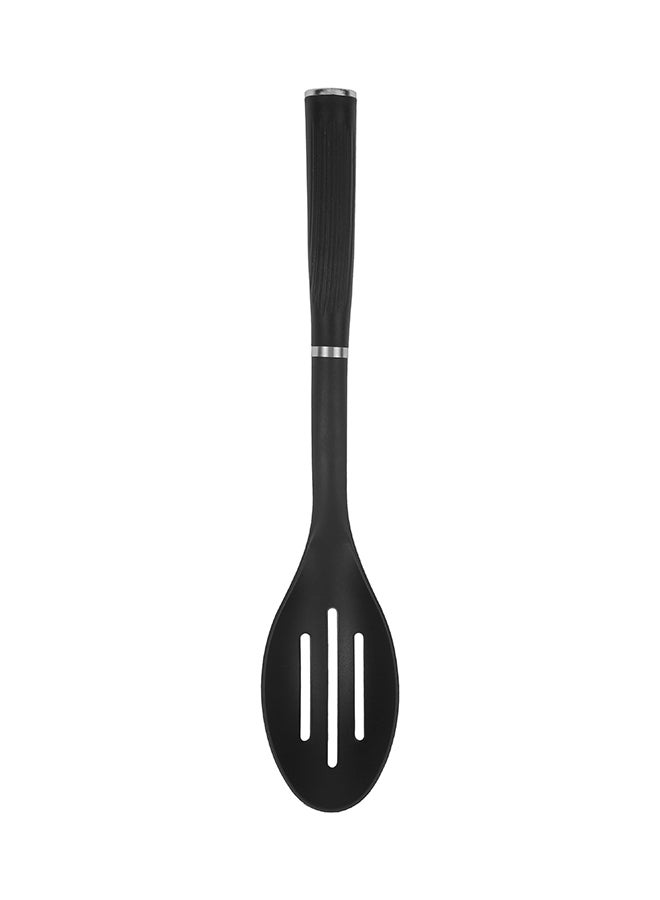 Royalford Royalford Nylon Slotted Serving Spoon- RF11920 Ideal for Serving Main Dish, Straining Pasta Or Vegetables Deep Spoon with Comfortable Handle Black  - Image 5