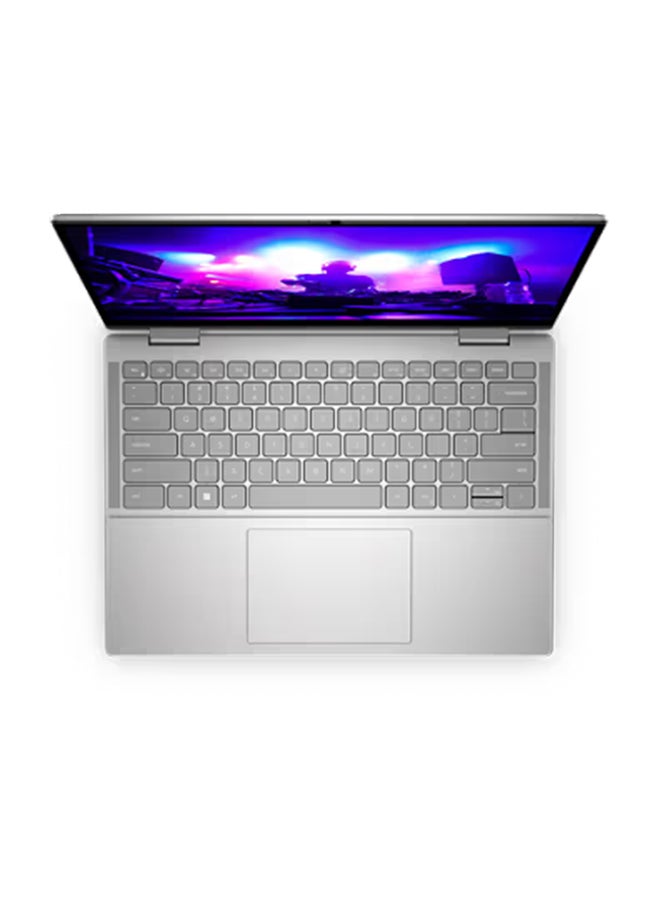 DELL - Inspiron 7430 2in1 Convertible Laptop With 14 inch FHD (1920 x 1200) Display, Intel Core i5-1335U Processor/8GB RAM/512GB SSD/ VGA Shared Intel UHD Graphics/Windows 11 Home/ English/Arabic Silver - Image 1