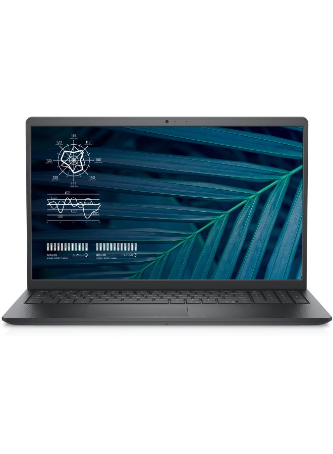 DELL Vostro 3510 Laptop With 15.6-inch HD (1366x768) Display, Intel Core i3-1115G4 Processor/4GB DDR4/256GB SSD/Intel UHD Graphics with shared graphics/Windows 11 Home/ English/Arabic Black  - Image 1