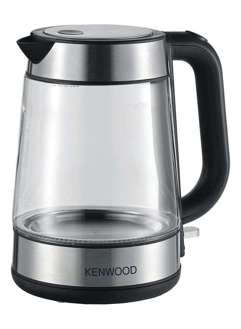 Cordless Glass Electric Kettle 1.7 L 2200 W ZJG08 Black - pnsku/N70019939V/45/_/1698741183/72b333b6-8ea6-4a40-92e8-ee5741bdbdf7