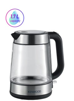 KENWOOD Cordless Glass Electric Kettle 1.7 L 2200 W ZJG08 Black  - Image 1