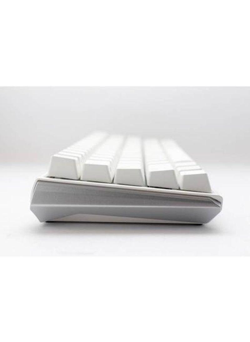 One 3 65% Mechanical Keyboard, Cherry MX Brown Mechanical Switch, Double-Shot PBT, Hot-Swappable, Detachable USB-C, ENG-ARAB Layout, Pure White | DKON2167ST-BARPDPWWWSC1 White