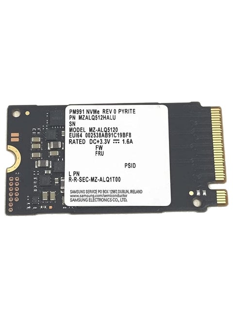 محرك أقراص الحالة الصلبة الداخلي M.2 2242 42 مم PM991 NVMe PCIe Gen 4 x4 TLC SSD (MZALQ512HALU) لجهاز Dell HP Lenovo Laptop Ultrabook Tablet - محرك أقراص الحالة الصلبة الداخلي (جديد من الشركة المصنعة)