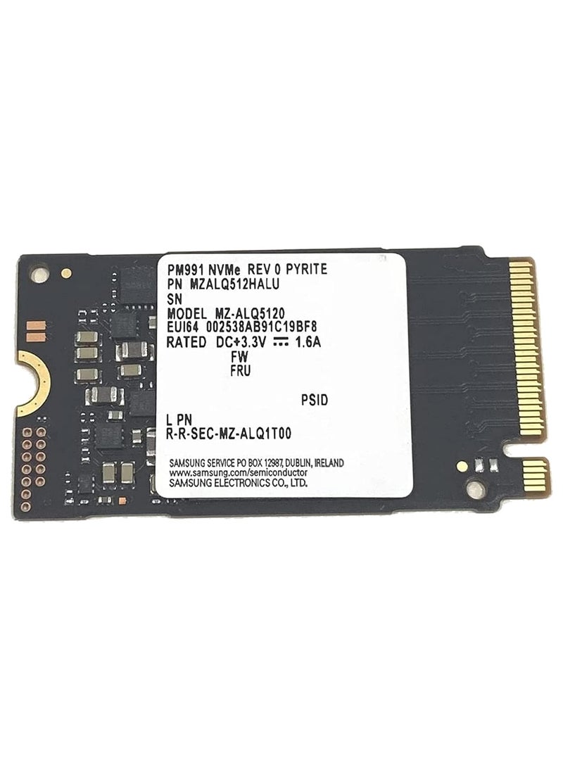 سامسونج محرك أقراص الحالة الصلبة الداخلي M.2 2242 42 مم PM991 NVMe PCIe Gen 4 x4 TLC SSD (MZALQ512HALU) لجهاز Dell HP Lenovo Laptop Ultrabook Tablet - محرك أقراص الحالة الصلبة الداخلي (جديد من الشركة المصنعة)  - Image 1