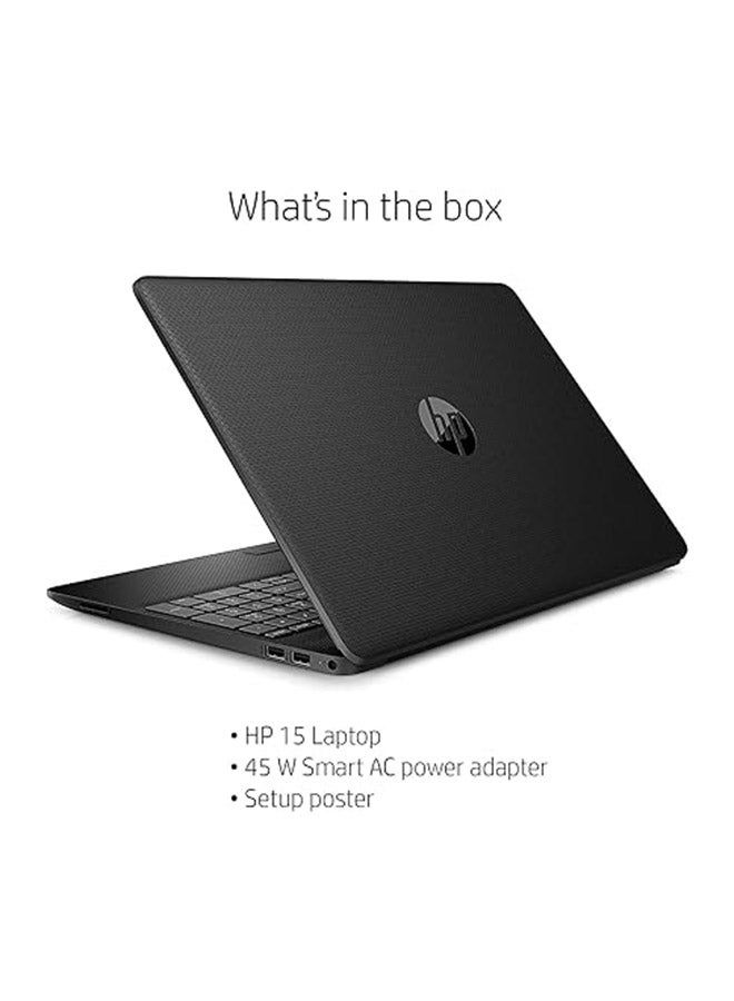 HP - HP 15 15.6-Inch Display, Celeron N4020 Processor/8GB RAM/256GB SSD/Intel UHD Graphics/Windows 11 Home English ‎Black - Image 1