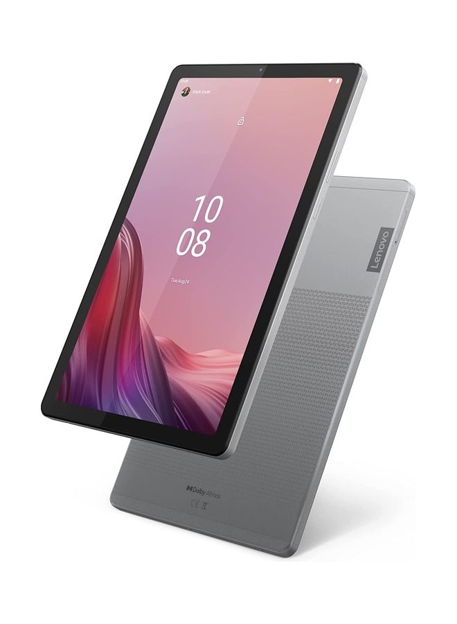Lenovo - Tab M9 9-inch Arctic Grey 3GB RAM 32GB 4G - Middle East Version With Clear Cover - Image 1
