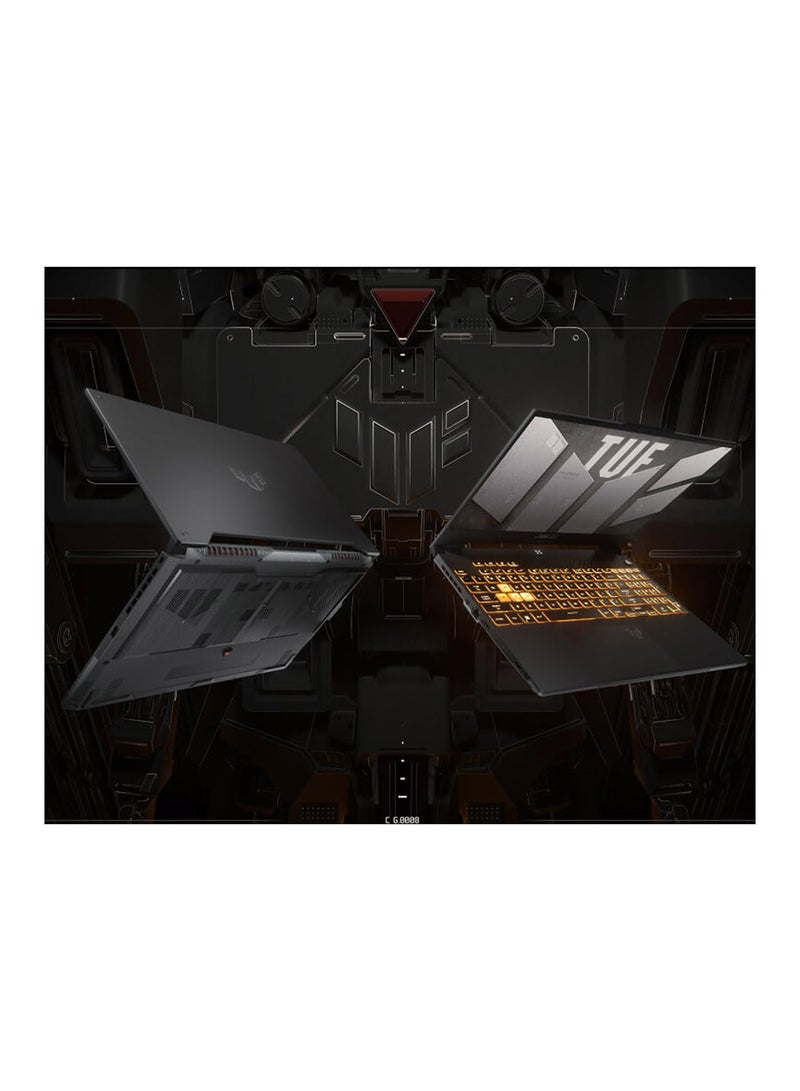 ASUS - TUF F15 (2023) Gaming (Upgraded Version) Laptop, 15.6â€ FHD 144Hz Display, Intel Core i7-12700H, GeForce RTX 4070 8GB GDDR6, 16GB DDR4, 1TB NVMe SSD, Wi-Fi 6, Windows 11 English Mecha Gray - Image 1