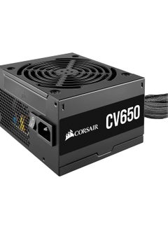 CORSAIR PSU CV Series, CV650, 650 Watt, Dual EPS, 80 PLUS Bronze, CP-9020236-UK Black  - Image 1