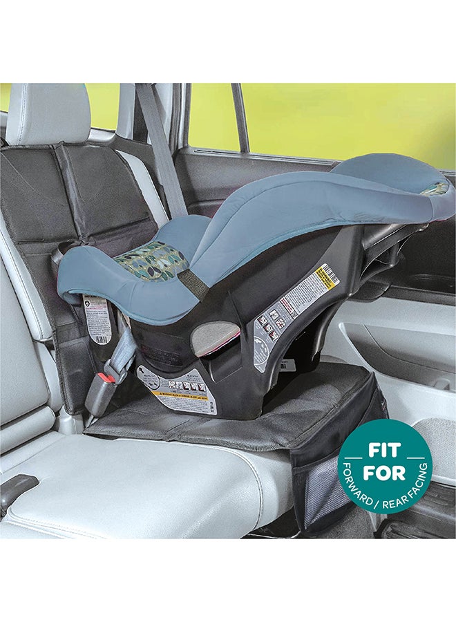 MOON Waterproof Car Seat Protector for Car Seat - Black Prismatic - Image 3