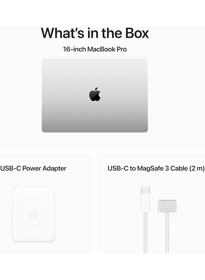 أبل - أحدث شريحة كمبيوتر محمول MacBook Pro MRW43 M3 Pro لعام 2023 مع وحدة معالجة مركزية 12 نواة، ووحدة معالجة رسومات 18 نواة: شاشة Liquid Retina XDR مقاس 16.2 بوصة، وذاكرة موحدة سعة 18 جيجابايت، وتخزين SSD بسعة 512 جيجابايت، وتعمل مع iPhone/iPad - Image 1