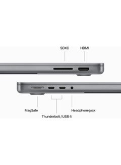 2023 Newest MacBook Pro MTL73 Laptop M3 chip with 8‑core CPU, 10‑core GPU: 14.2-inch Liquid Retina XDR Display, 8GB Unified Memory, 512GB SSD Storage And Works with iPhone/iPad(International version) English Space Grey - pnsku/N70020119V/45/_/1698760315/a2ba0a45-71e4-4c70-be3c-85cc28feefd0