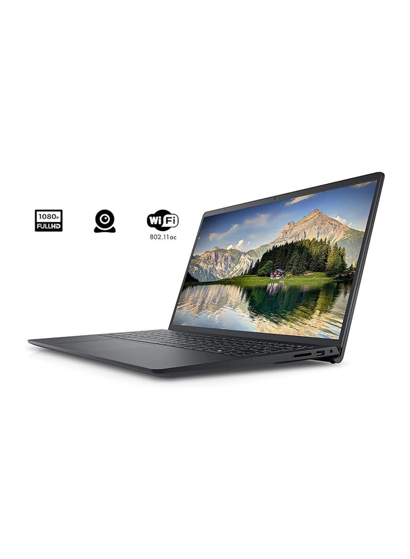 DELL - Inspiron 3510 15.6-Inch Display, Core i3-1115G4 Processor/16GB RAM/512GB SSD/Intel UHD Graphics/Windows 11 Home English Carbon Black - Image 1