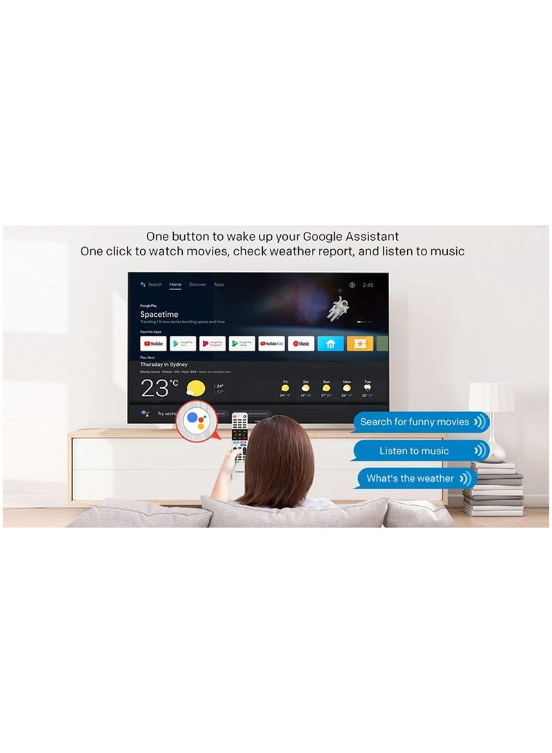 Skyworth - 55 Inch Google 4K UHD TV HDR Bluetooth Smart -With Dolby Vision HDR, DTS Virtual X, YouTube, Netflix, Freeview Play And Alexa Built-In, WiFi 55SUE9350F Black - Image 1
