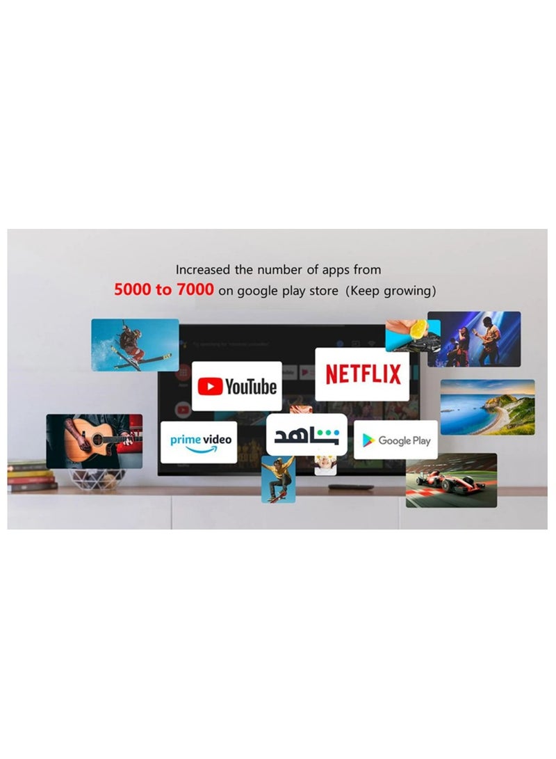 Skyworth - 55 Inch Google 4K UHD TV HDR Bluetooth Smart -With Dolby Vision HDR, DTS Virtual X, YouTube, Netflix, Freeview Play And Alexa Built-In, WiFi 55SUE9350F Black - Image 1