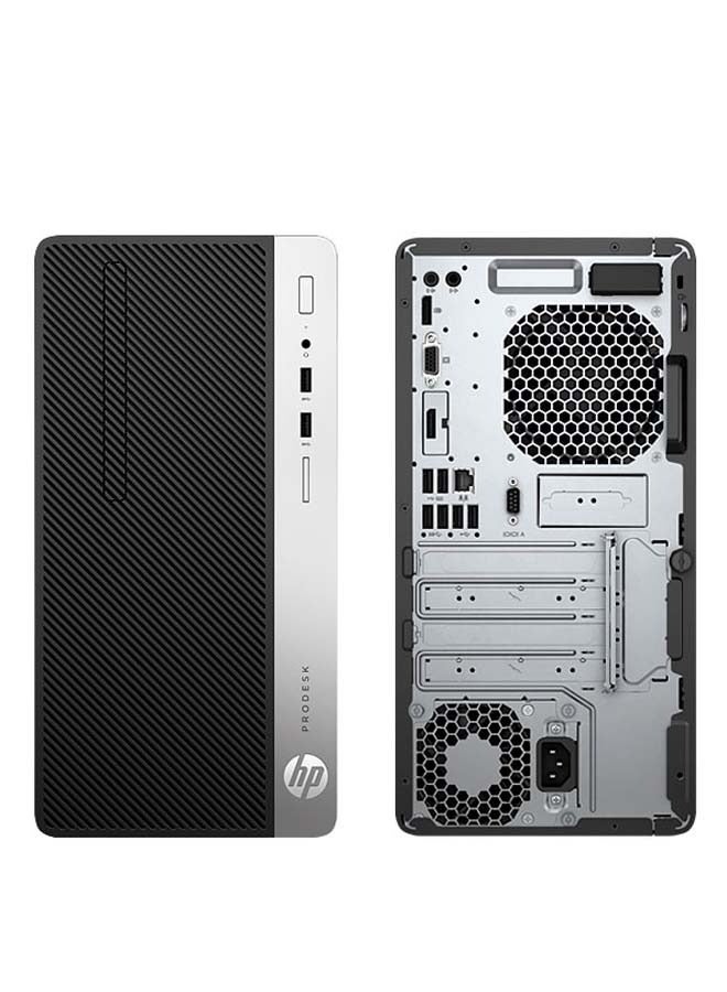 HP - Prodesk 400 G5 Tower PC With Intel Core i5-8500 Processor/4Gb Ram/1Tb Hdd/Intel Integrated Graphics/Windows 10 Pro Black - Image 1
