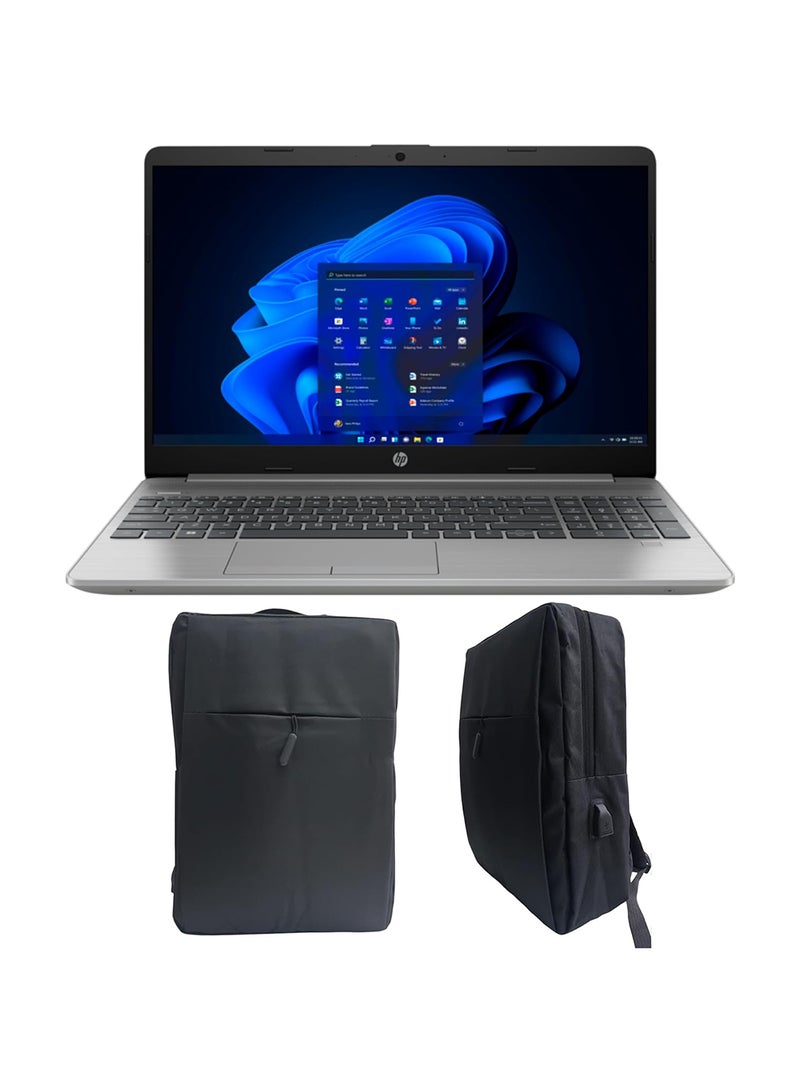 HP Newest 250 G8 15.6-Inch Display, Core i5-1135G7 Processor/16GB RAM/512GB SSD/Intel UHD Graphics/Windows 11 With Laptop Bag English Silver  - Image 1
