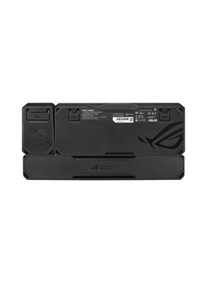 ASUS - MA02 Rog Claymore II Wireless Modular Mechanical Gaming Keyboard, Detachable Numpad, RX Red Switches, Aura Sync, 2.4 Ghz, USB 2.0,English Arabic, Black | 90MP01W0-BKCA00 Black - Image 1