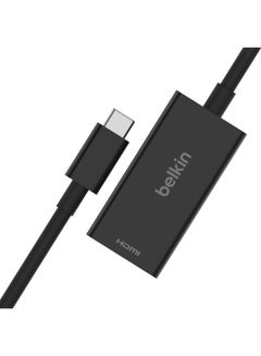 belkin Connect USB-C To HDMI 2.1 Adapter 8K, 4K, HDR Compatible HDMI Display, Plug And Play Audio/Video Accessory For MacBook, Chromebook, PC And Other Devices Black  - Image 2
