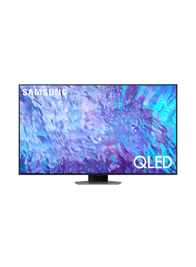 Samsung 65Q80C 65 Inch QLED Smart TV 2023 - International Version QA65Q80CA Silver  - Image 1