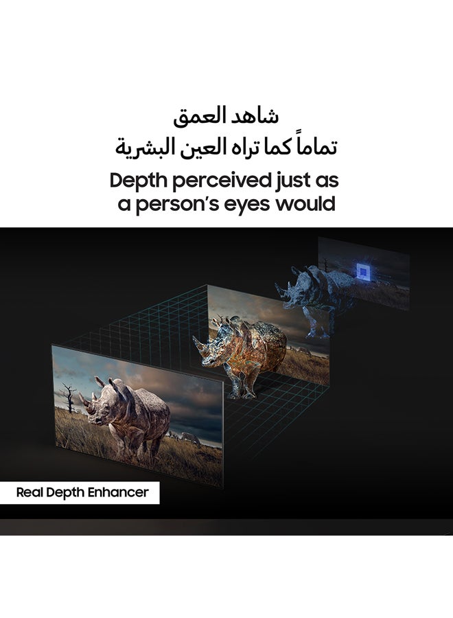 Samsung - 65Q80C 65 Inch QLED Smart TV 2023 - International Version QA65Q80CA Silver - Image 1