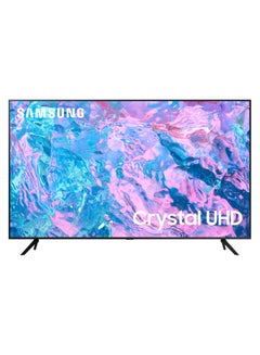 55 Inch Crystal UHD 4K Smart TV 2023 PurColor, Smart Hub - INTERNATIONAL VERSION UA55CU7000 Black
