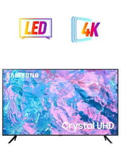 65 Inch Crystal UHD 4K Smart TV 2023 - International Version UA65CU7000 Black