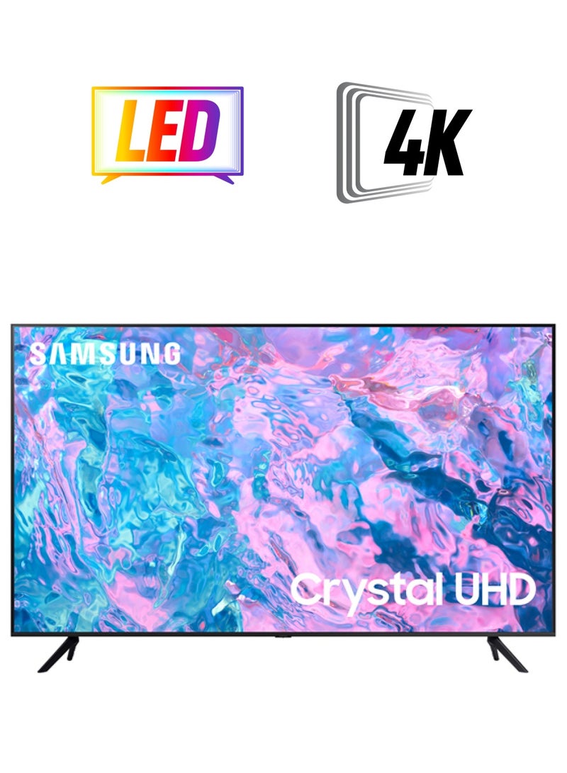Samsung 65 Inch Crystal UHD 4K Smart TV 2023 - International Version UA65CU7000 Black - Image 1
