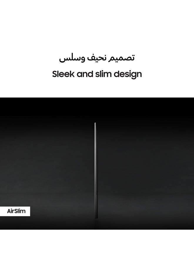 85 Inch Crystal UHD 4K Smart TV 2023 Airslim, Dynamic Crystal Color - International Version UA85CU8000 Titan Grey