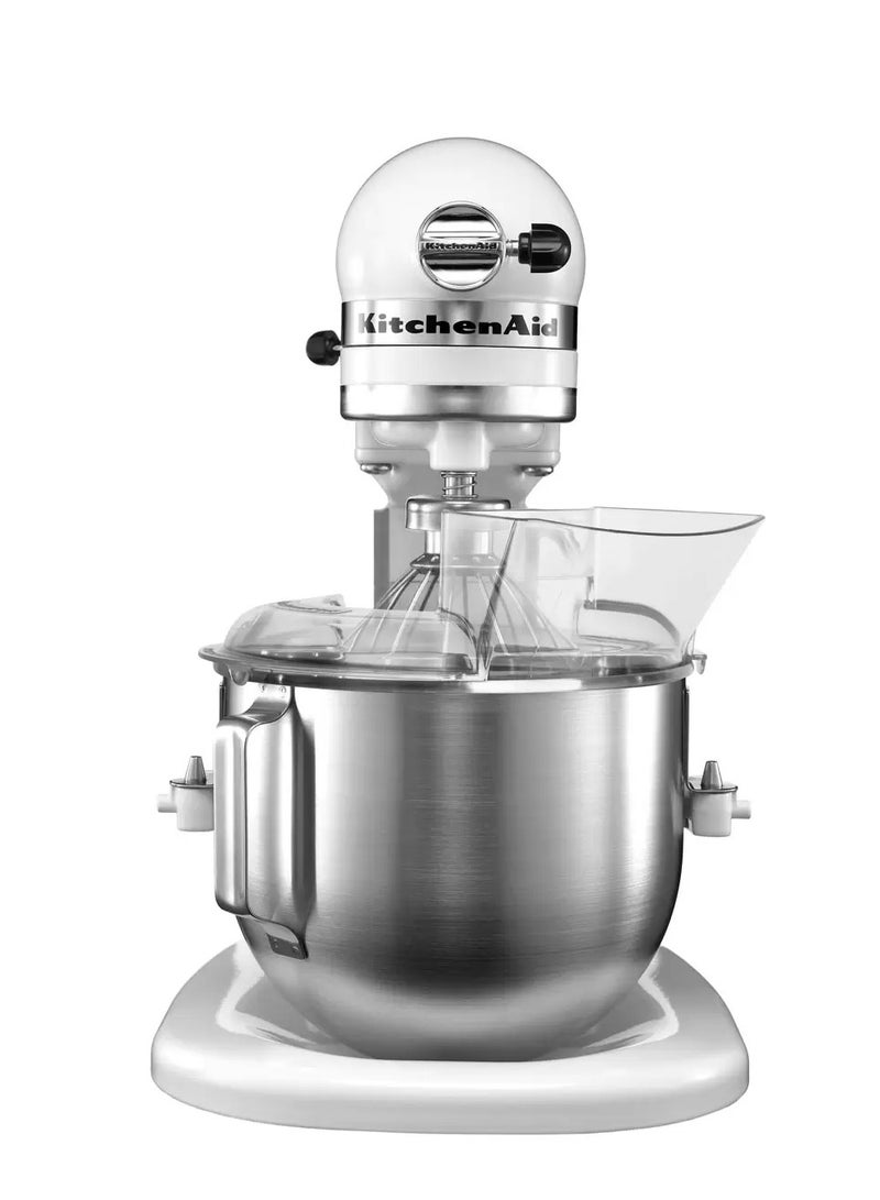 KitchenAid - Heavy Duty Bowl Lift Stand Mixer With Pouring Shield 5KPM5BWH 4.8 L ‎315 Watts White 315 W stand mixer White - Image 1
