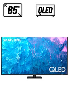 Samsung 65 Inch QLED 4K Smart TV 2023 - International Version QA65Q70CA Titan Grey  - Image 1
