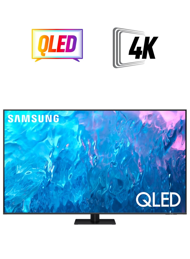 65 Inch QLED 4K Smart TV 2023 - International Version QA65Q70CA Titan Grey