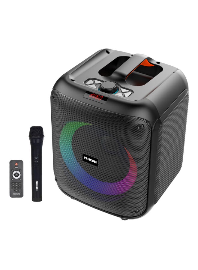 نيكاي سماعات الحفلات Nikai القابلة لإعادة الشحن Boombox BT 5000 PMPO - NBMBS20 NBMBS20 أسود  - Image 1