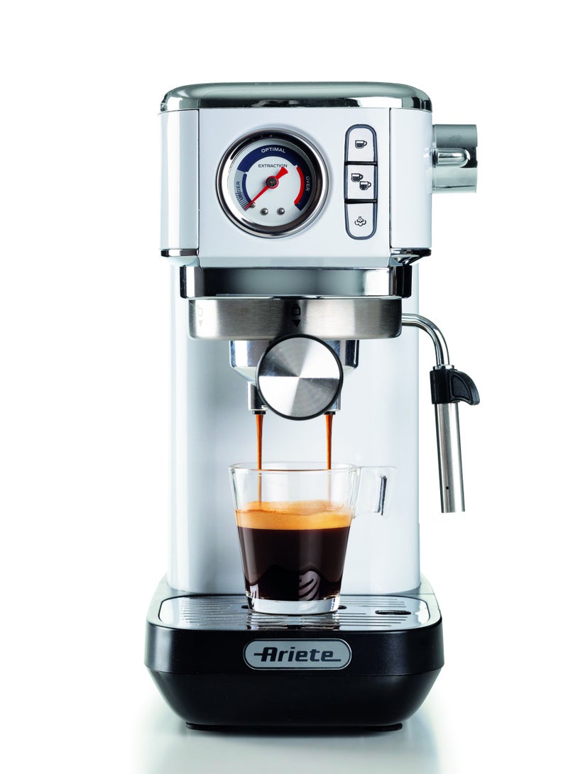 Ariete Espresso Machine. Automatic Shutdown After 25 Minutes.15 Bars Of Pressure 1.1 L 1300 W 1381 White - Image 3