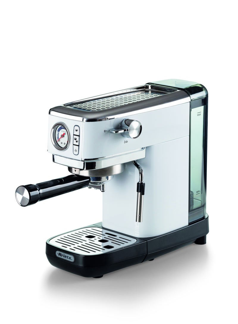 Ariete Espresso Machine. Automatic Shutdown After 25 Minutes.15 Bars Of Pressure 1.1 L 1300 W 1381 White - Image 1