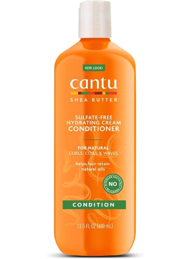 Cantu - Hydrating Cream Conditioner With Shea Butter For Natural Hair 400ml - Image 1