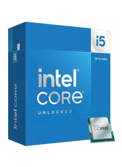 Intel Core i5-14600K 3.5 GHz 14-Core LGA 1700 14th Gen Processor, 14 Cores & 20 Threads, 24MB Cache Memory, 5.3GHz MaxTurbo Boost, Intel UHD Graphics 770, 2CH DDR5 / 192GB Max | BX8071514600K Blue  - Image 2