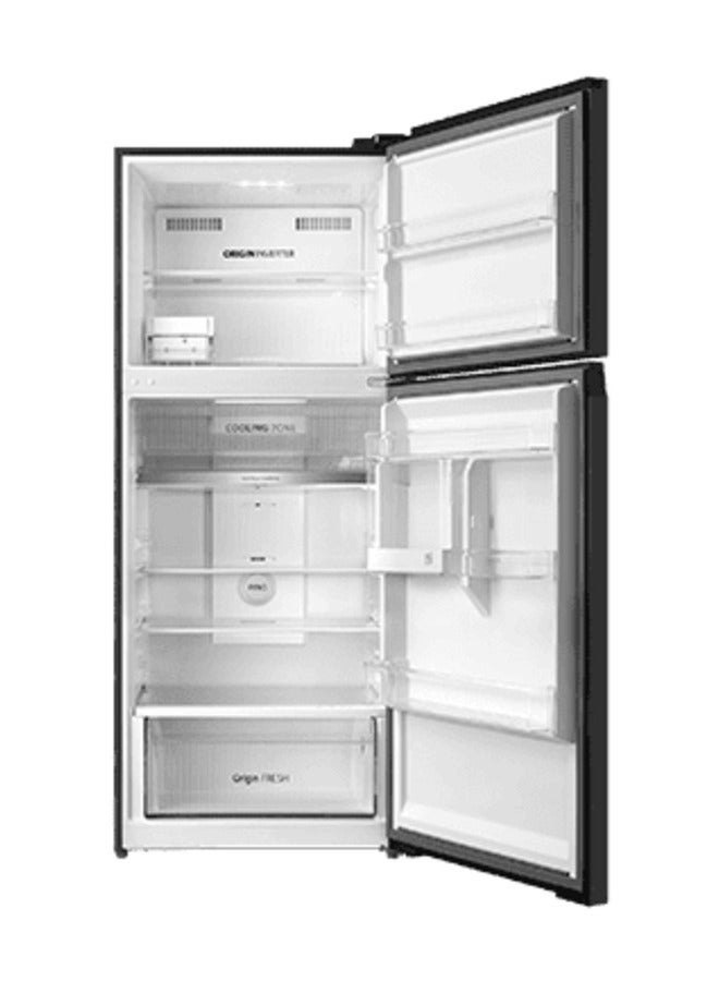 Toshiba - No-Frost Refrigerator, 411 Liters, Inverter Motor, Morandi GR-rt559WE-PMN(06) Dark Grey - Image 1