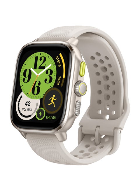 Cheetah Square Running Watch With Chat AI Coaching Winner Champagne