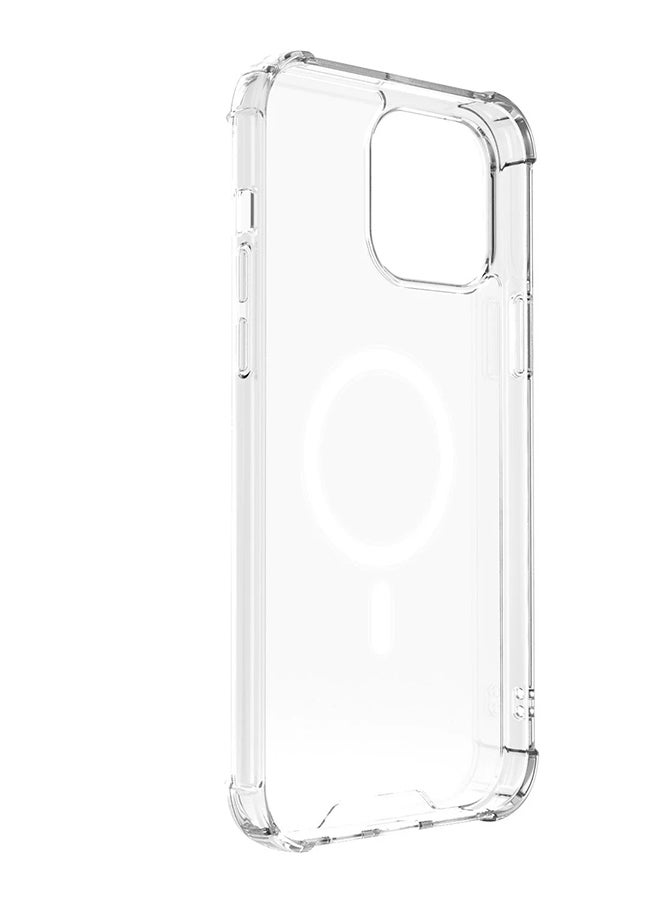 بايكرون Premium Mag Case For iPhone 13 Pro 6.1-Inch With Deluxe Nylon Carry Strap Shockproof And Anti-Bacterial Clear - Image 5