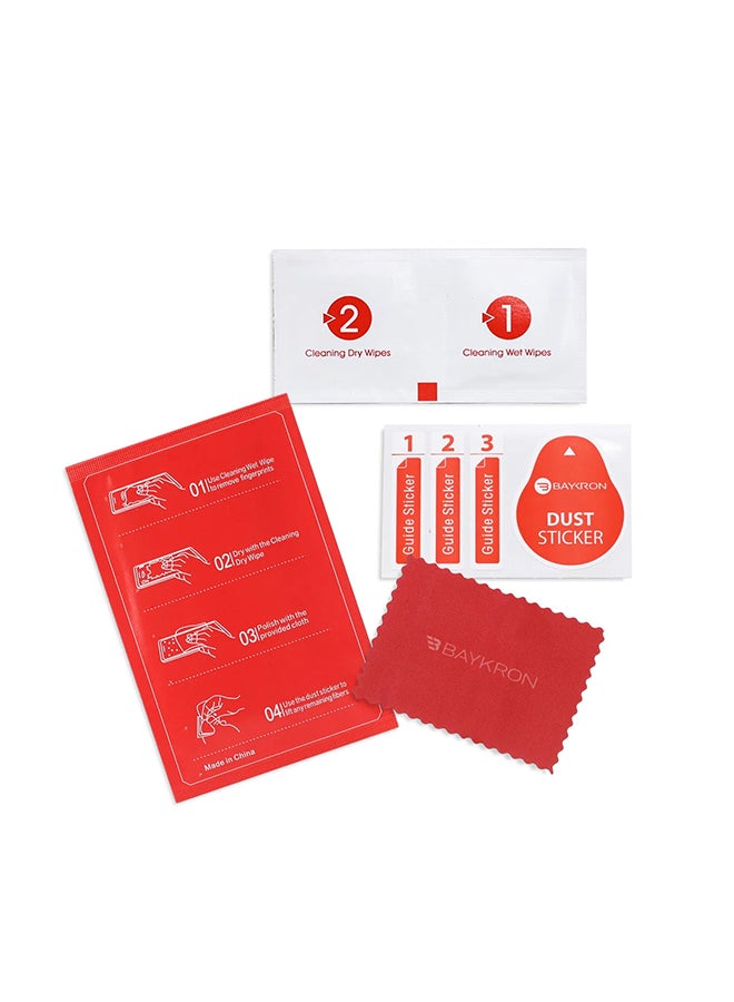 بايكرون Smart Screen Protector Edge To Edge For iPhone 12 Pro Max With Easy Applicator Tray Clear - Image 4