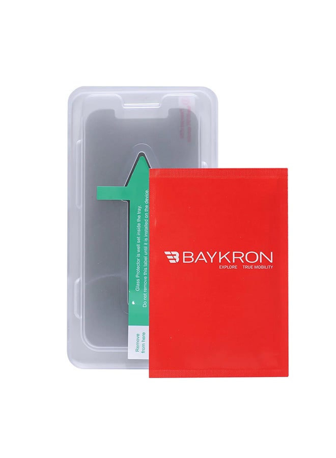 Baykron Smart Screen Protector For iPhone 13 Pro Max With Easy Applicator Tray Privacy Black - Image 4