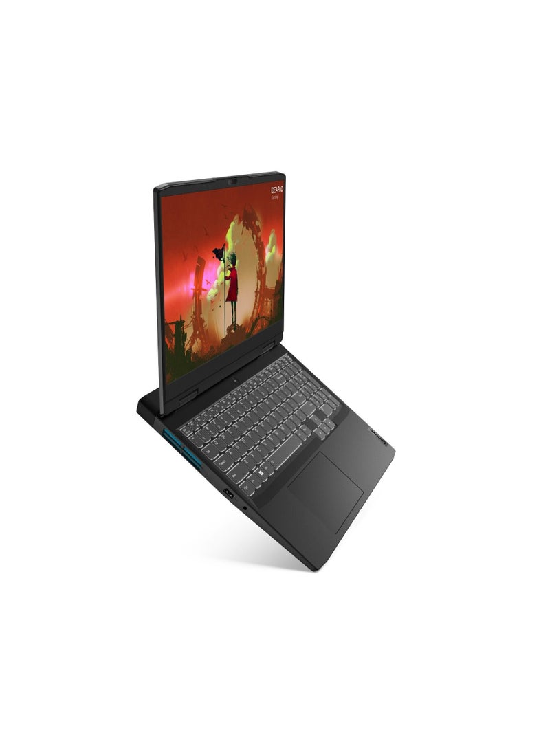 Lenovo - Ideapad Gaming 3 Laptop With 15.6-Inch FHD Display, AMD Ryzen 7-7735HS Processor/16GB RAM/512GB SSD/NVIDIA GeForce RTX 4050 Graphics Card/Windows 11 English Onyx Grey - Image 1