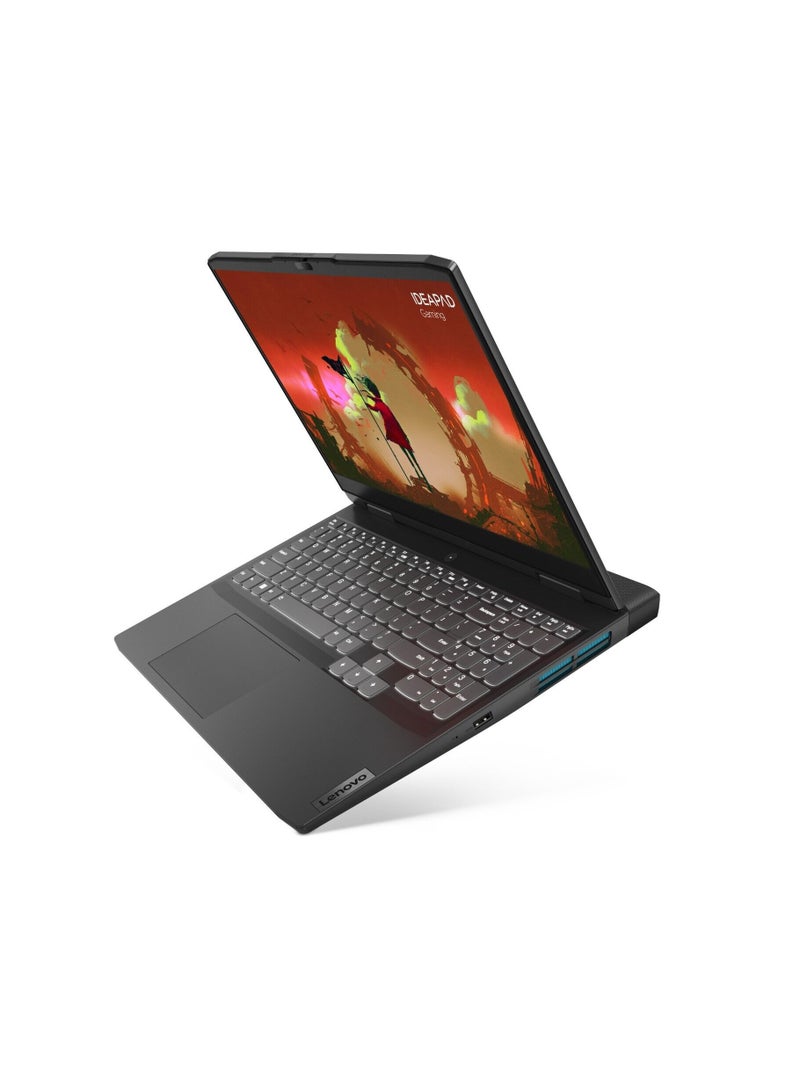 Lenovo - Ideapad Gaming 3 Laptop With 15.6-Inch FHD Display, AMD Ryzen 7-7735HS Processor/16GB RAM/512GB SSD/NVIDIA GeForce RTX 4050 Graphics Card/Windows 11 English Onyx Grey - Image 1