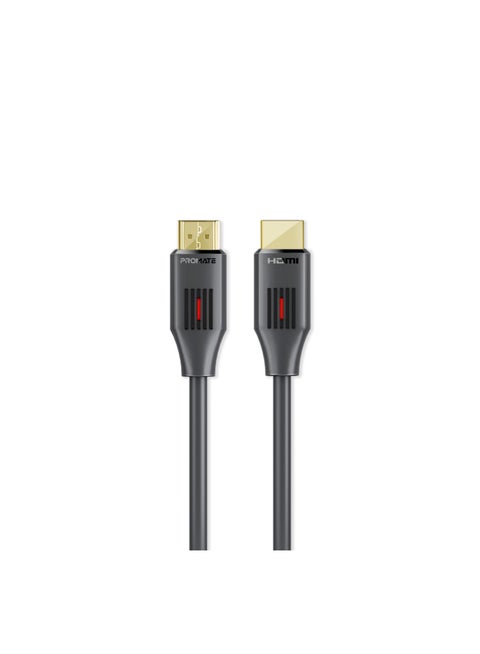 HDMI 2.0 Cable, 4K@60Hz HDMI to HDMI Slim 10m Cable with 3D Video Support, 9Gbps Bandwidth, Ethernet Support and Gold-Plated Connectors for Laptops, Smart TVs, Monitors, ProLink4K60-10M Black