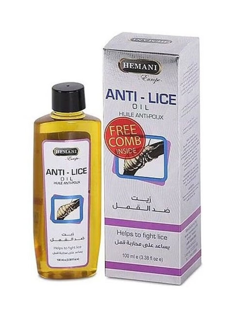 زيت الشعر المضاد للقمل