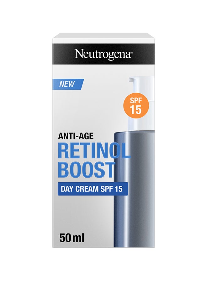 Neutrogena Retinol Boost Day Cream With Spf 15 White 50ml  - Image 1
