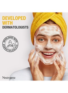 Neutrogena Soothing Clear Mousse Cleanser Calms Stressed Skin White 150ml  - Image 5