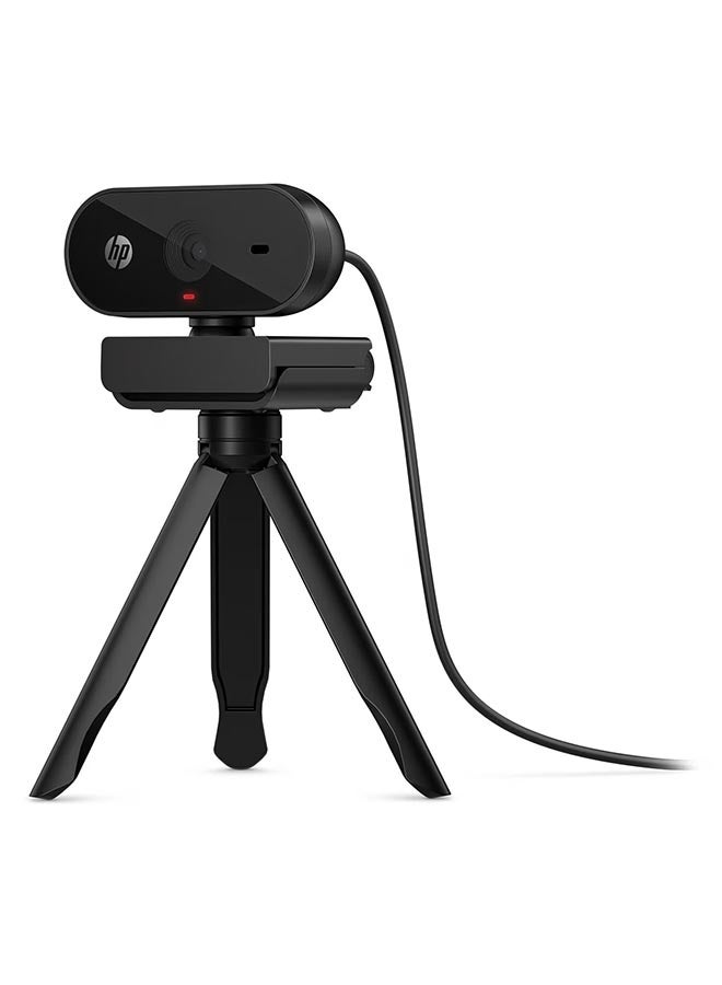 HP 320 Wired Webcam, HD - Black  - Image 5