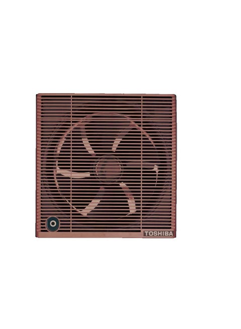 TOSHIBA Bathroom Ventilating Fan 20 cm, Privacy Grid 500 W VRH20S1N brown
